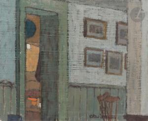 WITTEN Eugene 1920-2004,Intérieur aux tableaux,Ader FR 2023-04-25