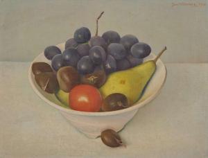 WITTENBERG Jan Hendrik W. 1886-1963,Bowl of Fruit,1940,Freeman US 2024-04-17