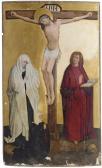 WITZ Konrad,The Crucifixion with the Virgin, Saint John the Ev,Christie's GB 2008-07-09