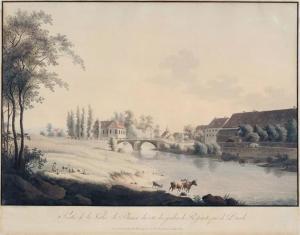 WIZANI Johann Friedrich 1770-1835,Ansicht vom Plauenschen Grund,1810,Schmidt Kunstauktionen Dresden 2017-09-23