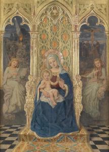 WODNANSKY Wilhelm 1876-1958,Madonna with Child,1933,Palais Dorotheum AT 2012-12-11