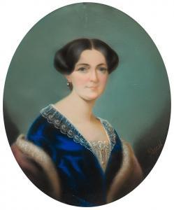 WOHL WILHELM Pascal 1813-1848,Elvira de Villiers del' Jolle Adam,1848,Leo Spik DE 2016-10-06