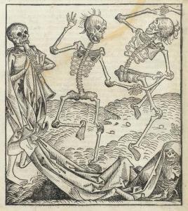 WOHLGEMUTH Michael,The Dance of Death (Septima etas mundi. Imago mort,1493,Galerie Koller 2018-03-23