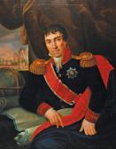 WOJNAROWSKI Kanty Jan 1700-1800,Portret Generała Stanisława Wodzickiego,Rempex PL 2014-07-09