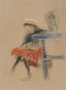 WOJTKIEWICZ Witold 1879-1909,MINDFULNESS,1907,Agra-Art PL 2024-06-16