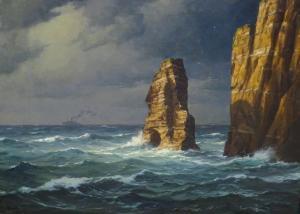 WOLDE Paul 1885-1948,Rocky coastal scene,Golding Young & Co. GB 2019-11-27