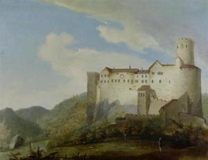 WOLF Caspar 1735-1798,Castle Neu Bechburg near Önsingen. 1778.,1778,Galerie Koller CH 2007-12-05