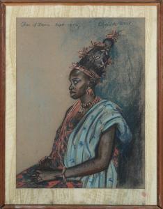 WOLF Elisabeth,'Ohan of Benin' (Queen Ohan Akenzua, Royal Wife of,1950,Tooveys Auction 2022-09-07