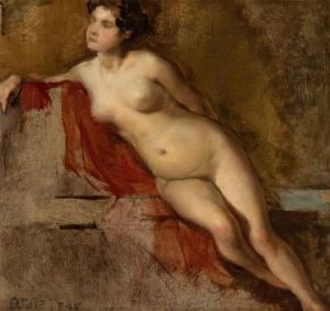 WOLF FERRARI Teodoro 1876-1945,Studio di nudo,1895,Bertolami Fine Arts IT 2023-12-15