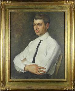 WOLF Hamilton Achille 1883-1967,Portrait of a Gentleman,Clars Auction Gallery US 2015-06-27