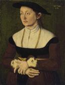 WOLF Hans 1511-1539,Portrait of a lady,1536,Christie's GB 2012-07-04