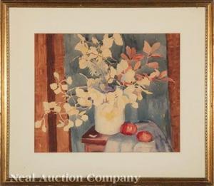 WOLFE Karl 1904-1985,Floral Still Life,Neal Auction Company US 2020-11-20