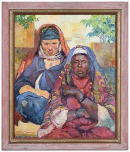 WOLFE Meyer 1900-1900,Bedouins, Kairouan, Tunisia,1924,Brunk Auctions US 2024-03-08