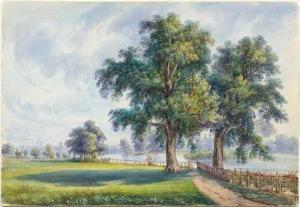 WOLFENSBERGER Johann Jacob 1797-1850,St James Park, London,1840,Galerie Koller CH 2022-04-01
