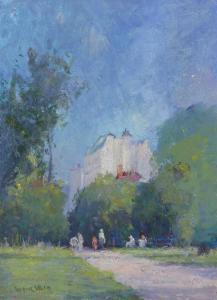 WOLFF Gustave 1863-1935,Central Park,Hindman US 2019-10-10
