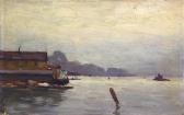 WOLFF Gustave 1863-1935,Morning on the Bay,Clars Auction Gallery US 2018-10-14