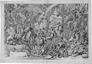WOLFGANG Georg Andreas I 1631-1716,Triumph der Malerei auf dem Parnass,Galerie Bassenge 2023-06-07
