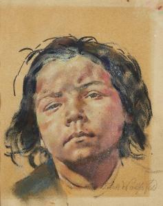 WOLFSFELD Erich 1884-1956,Portrait of a girl,Rosebery's GB 2021-03-24
