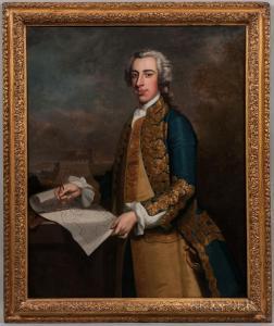 WOLLASTON John II 1710-1775,Portrait of the Honorable Edward Byng, Esquire,Skinner US 2018-11-03