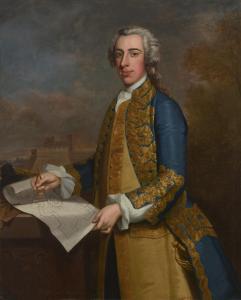 WOLLASTON John II,PORTRAIT OF THE HONORABLE EDWARD BYNG, ESQUIRE,1742,Christie's 2023-01-20