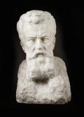 WOLLEK Carl 1862-1936,Bust of Theodor Billroth,1921,Palais Dorotheum AT 2017-04-26
