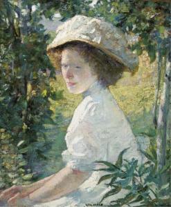 WOLMARK Alfred Aaron 1877-1961,A Woman in White,Christie's GB 2004-03-11