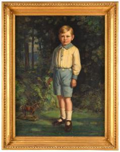 WOLSELEY Garnet Ruskin,PORTRAIT OF MASTER BRIAN GROSVENOR HARRIS (1913-19,1916,Lawrences 2023-01-18