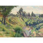 WOLTER Hendrik Jan 1873-1952,landscape southern france,1930,Sotheby's GB 2004-12-01