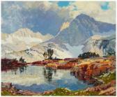 WOLTON Alan 1934,Sierra Storm,1985,John Moran Auctioneers US 2020-11-17