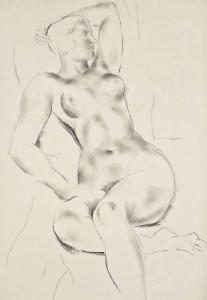 WOOD Christopher 1901-1930,Seated nude,Christie's GB 2013-03-21