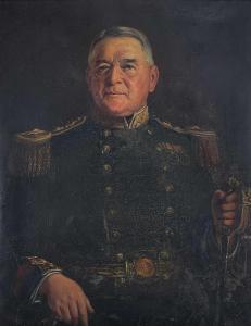 WOOD Frank Watson 1862-1953,Portrait of a Naval Officer,David Lay GB 2024-01-07