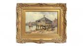 WOOD George Septimus 1860-1940,Scullerman's Hut, North Shields,Anderson & Garland GB 2023-07-19