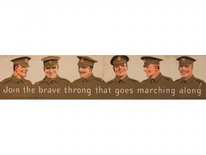 Wood Gerald,Join the brave throng that goes marching along,1916,Onslows GB 2017-07-07