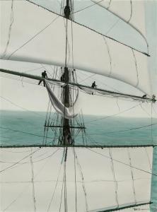 WOOD Hunter 1908-1948,Raising the Sail,1935,Weschler's US 2020-03-03
