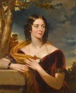 WOOD John 1801-1870,Portrait of the artist's sister Elizabeth Wood (b.,1831,Sotheby's GB 2023-09-20