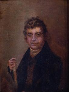 WOOD Joseph 1778-1852,PORTRAIT OF U.S. CONGRESSMAN DR. JOHN BANKS (1770-1848),Potomack US 2021-01-21