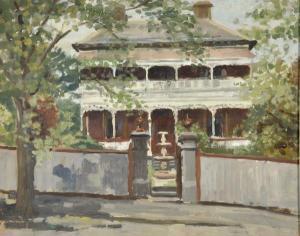 WOOD Rex Thomas Percy R 1908-1970,An Old Colonial Homestead, Torquay,Elder Fine Art AU 2017-03-26