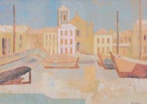 WOOD Rex Thomas Percy R 1908-1970,Venice Canal,Elder Fine Art AU 2021-09-06