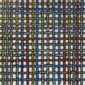 WOOD Richard 1950,Duck Weave Painting,2015,Sotheby's GB 2022-12-20