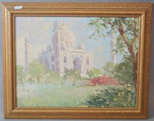 WOOD Richard 1950,Morning Light on the Taj Mahal,1994,Wotton GB 2022-04-04