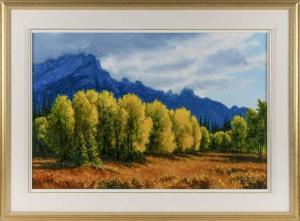 WOOD Robert Earle,Autumn Drama (Banff Parkway, Hillsdale Meadows, Sa,1998,Eldred's 2021-11-18