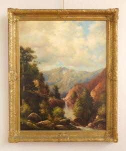 WOOD Robert William 1889-1979,Mountainous Landscape,Rachel Davis US 2024-03-23