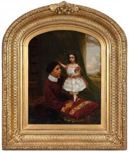 WOOD Thomas Waterman 1823-1903,All Dressed Up,1857,Brunk Auctions US 2023-07-15