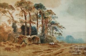 WOOD W.T 1900-1900,Hay bales,David Lay GB 2018-10-25