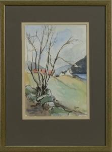 WOOD WENDY 1892-1981,WOODLAND LANDSCAPE,McTear's GB 2021-11-14