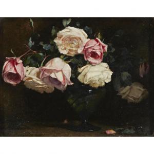 WOOD William J 1900-1940,LANGUISHING ROSES,1924,Lyon & Turnbull GB 2018-09-26