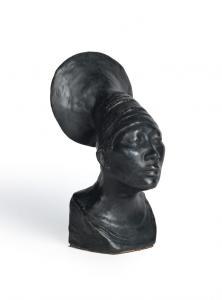 Woodard Beulah 1895-1955,Untitled (Bust of a Mangbetu Woman),1937,Swann Galleries US 2017-04-06
