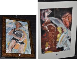 WOODCOCK CLARKE SYLVIA,Sunburn; Lynn Ahren's Night Runn,1960,Shapes Auctioneers & Valuers 2009-12-05