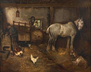 WOODHOUSE William Arnold 1857-1939,The Stable,Tennant's GB 2024-03-16