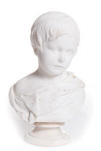 WOODINGTON William Frederick 1806-1893,Bust of a young boy,1882,Mealy's IE 2017-12-19